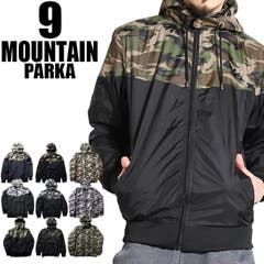 迷彩 ウインドブレーカー マウンテンパーカー[品番：TLKM0001786]｜T