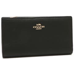 ☆新品未使用COACH ブラックレザー 長財布 COACH 長財布【男女兼用】完全新品未使用品 ブラック使用｜Yahoo