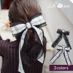 カノンリボンヘアゴム[品番：BCYW0034614]｜BACKYARD FAMILY（バック