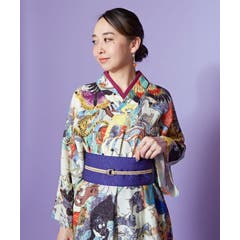 ［訳あり］　留袖ドレス、帯ベルト付き　金彩❣️ 着丈121 カヤ】革乃帯ベルト[品番：ACNW0017519]｜アミナコレクション （アミナ