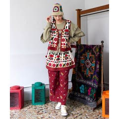 チャイハネ】クロロナミニスカート[品番：ACNW0030392]｜アミナ