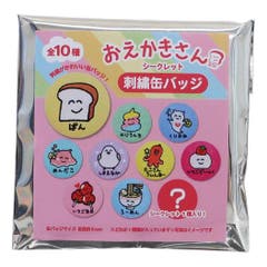 スヌーピー 缶バッジ シークレットコーデュロイ刺繍カンバッジ[品番