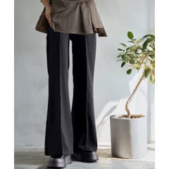 C Classical Elf 　クラシカルエルフ　ｸﾗｼｶﾙｴﾙﾌ | 美脚魅せ！センタープレスセミフレアカットソーパンツ