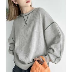 OY ヘアリーシャドーオードリーニット 全2色[品番：PBIW0002508