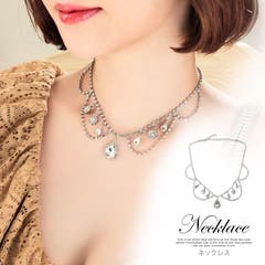 ネックレス ピアス セット[品番：DY000020506]｜Dazzy（デイジー）の