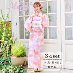 3点SET]アンティーク薔薇柄浴衣【YUKATA by dazzy】[品番