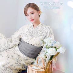 3点SET]百合×薔薇ブーケ二尺袖・袴[品番：DY000030930]｜Dazzy
