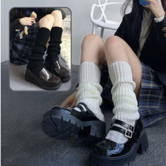 ダーリッチ❗️レッグウォーマー❗️ブラック 予約商品】ルーズリブニットレッグウォーマー – Darich (ダーリッチ)