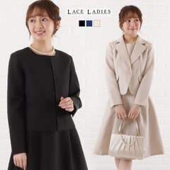 ワンピース ジャケット セレモニースーツ[品番：LCLW0002208