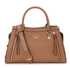 【オリーブ(OLV)】GUESS サッチェルバッグ (W)WRENLEY Satchel GUESS] WRENLEY Small Satchel サッチェルバッグ[品番：GUEW0010022