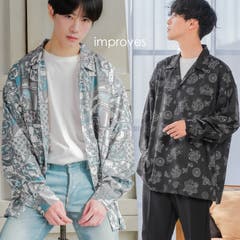 柄シャツ オーバーサイズ メンズ 品番 Iy Minority マイノリティ のメンズ ファッション通販 Shoplist ショップリスト