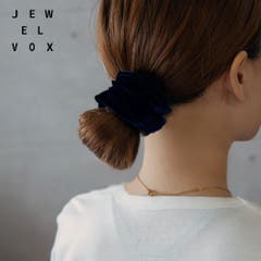 シュシュ ヘアゴム パイピング[品番：VX000001797]｜Jewel vox