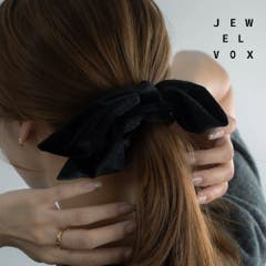 シュシュ ヘアゴム パイピング[品番：VX000001797]｜Jewel vox