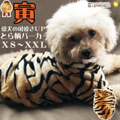 kcity ケイシティ けいしてぃ | 犬 服 犬服 犬の服 パーカー トレーナー トラ 寅 干支 正月 ドッグウェア