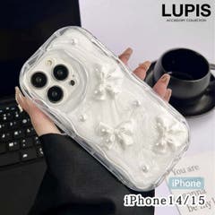 iPhoneアクセサリー 314MK-404 メタルハート×ビジューiPhoneケース【iPhone14・iPhone15】[品番