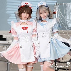 ミステリアスチェックナースメイド[品番：MYMT0000880