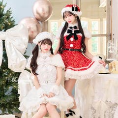 ふわふわメレンゲリボンキャットサンタ[品番：MYMT0000823]｜Malymoon