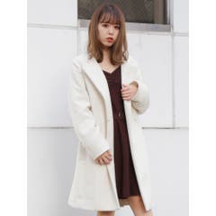 ノーカラーガーリーコート 品番 Mksw Dazzlin ダズリン のレディースファッション通販 Shoplist ショップリスト