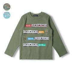 moujonjon 東急電鉄電車大集合半袖Tシャツ 90cm～130cm[品番