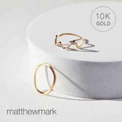 天然石リング【ブラックルチル】 [品番：MSMA0000071]｜Matthewmark