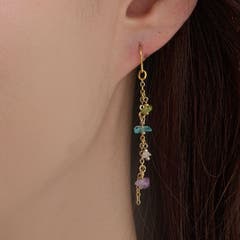 イヤリング・ノンホールピアス malun イヤリング ノンホールピアス 樹脂[品番：MLOA0002925]｜Melody