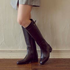 新品 モードエジャコモ ing ジョッキーロングブーツ ブラウン 24.5㎝ イング ing ジョッキーブーツ （ダークブラウン） -Mode et Jacomo