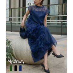 ROSE PEPLUM SET DRESS[品番：MYTW0000103]｜My shawty