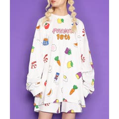 PUNYUS - 新品 プニュズ トマト スウェット PUNYUS 総柄