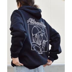 M MODISH GAZE modish gaze モディッシュガゼ もてぇっしゅがぜ ﾓﾃﾞｨｯｼｭｶﾞｾﾞ | 【SHOPLIST限定】★春カラー追加 裏起毛 長袖 プルパーカー スモーキングガール