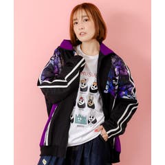 カラフルドット柄 双面フランネルブルゾン[品番：SRSW0002214]｜ScoLar