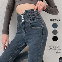 ハイウエスト美脚スキニーデニムパンツ韓国 ファッション レディース 品番 Dssw Seu エスイイユウ のレディース ファッション通販 Shoplist ショップリスト