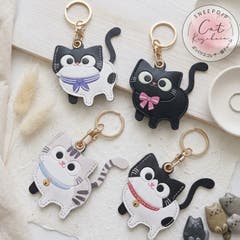 p028】ゆらゆら尻尾ねこチャーム [品番：ASHW0001603]｜SneepDip