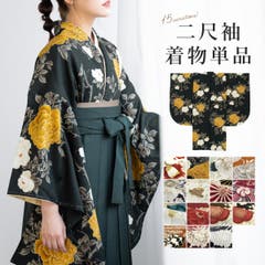 二尺袖着物 単品 矢絣赤[品番：TEIW0000077]｜京のおしゃれ屋