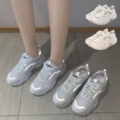 スニーカー 厚底 ダッドスニーカー[品番：XV000015482]｜STYLEBLOCK 