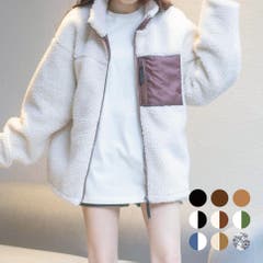 W wego ウィゴー うぃごー　WEGO | 【WEB限定】ボアスタンドブルゾン