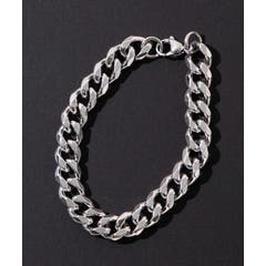 シルバーブレスレット チェーンブレスレット 極太[品番：YUKA0007455