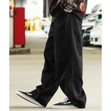 黒 ベルベットワイドパンツ Journalstandard luxe