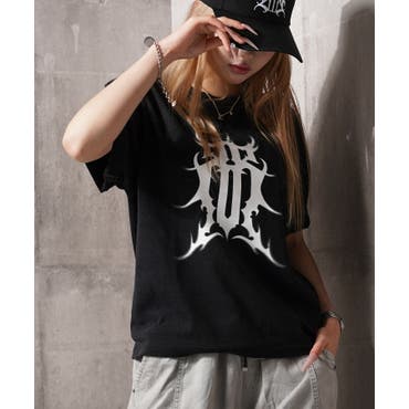 ラインストーン デザインTシャツ 3種類[品番：TLKM0001793]｜T-LINK