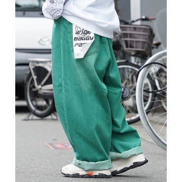 ワイドパンツ メンズ サルエルパンツ[品番：RSCM0000787