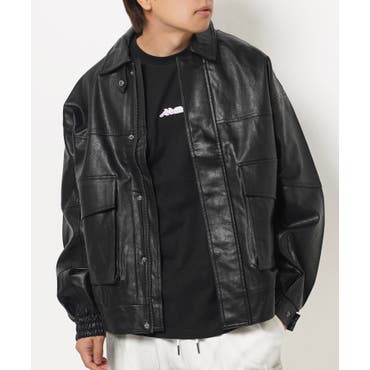 B-3フライトジャケット メンズ ジャケット 合成皮革 ミリタリー