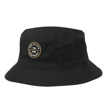 vivienne westwoodハット Vivienne Westwoodのブラック コットンツイル バケットハットが