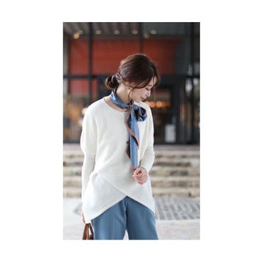 FRAMeWORK フレームワーク】ワイドリブ ロングカーディガン