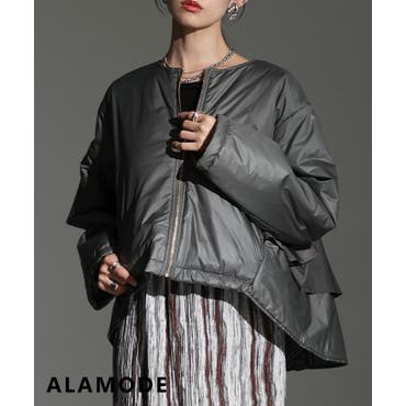 袖ラインジッパーJK アウター 秋冬[品番：ATYW0001922]｜sevens