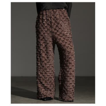 冬新作 控えめな華やぎ纏う小花柄ジャガードストレートパンツ レディース ファッション パンツ 花柄 小花柄 ジャガード ストレート ロング ワイド ハイウエスト 30代 40代 50代 60代 アラモード alamode otona 大人 cawaii 可愛い 洋服 かわいい服 alzmp-240181 控えめな華やぎ纏う小花柄ジャガードストレートパンツ レディース