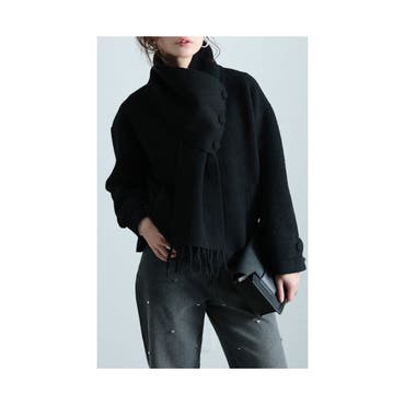 FB county ポロシャツ 長袖 ショート丈 クロップド ポロシャツ 長袖 ショート丈[品番：DCTW0003159]｜Decorative