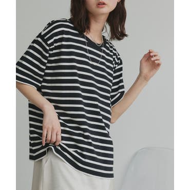 d.i.a. オフショルダー 黒 Tシャツ ゼブラ柄 miniministore（ミニミニストア） Tシャツ レディース トップス 重ね着