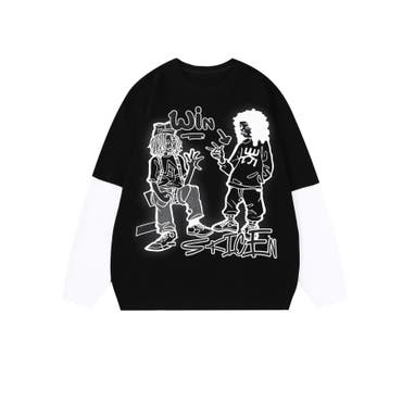 ラインストーン スカル デザインTシャツ[品番：TLKM0001792]｜T-LINK