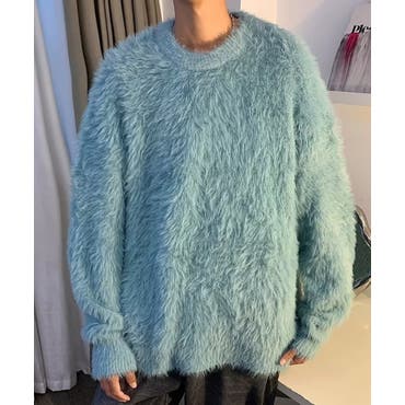 1PIU1UGUALE3 RELAX ワッペンデザイン起毛タートルネックニット[品番