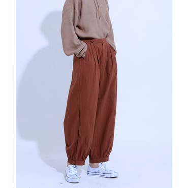 DISCOATバックサテンベーカーカーブパンツL Discoat】バックサテンベーカーカーブパンツ[品番：PALW0003880