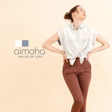ライトデニムノースリーブシャツ デニムシャツ レディース 品番 Xt Aimoha アイモハ のレディース ファッション通販 Shoplist ショップリスト